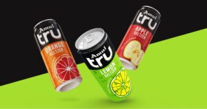 almond-branding-top-branding-agency-india-best-packaging-design-agency-mumbai-Amul-TRU-Seltzer-beverage-pack-design-cans