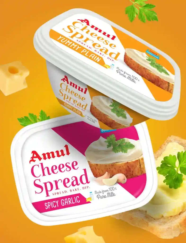 Amul Cheese Spread Packaging Revamp
