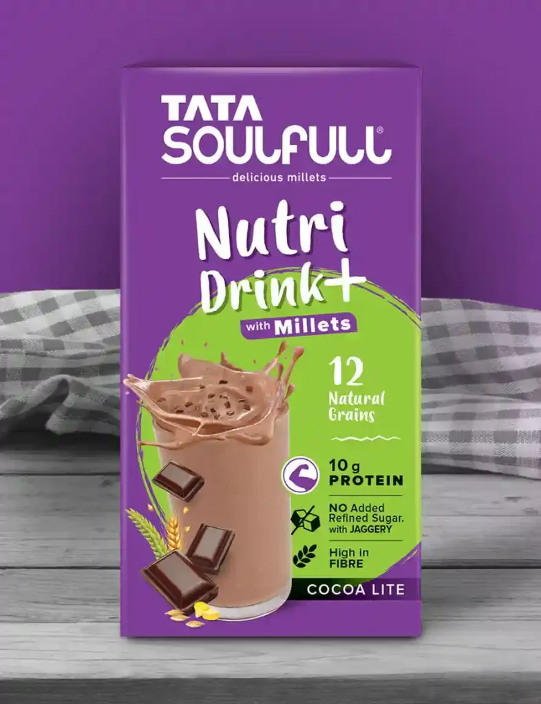 Tata Soulfull Smoothix to Nutri Drink Plus Rebranding