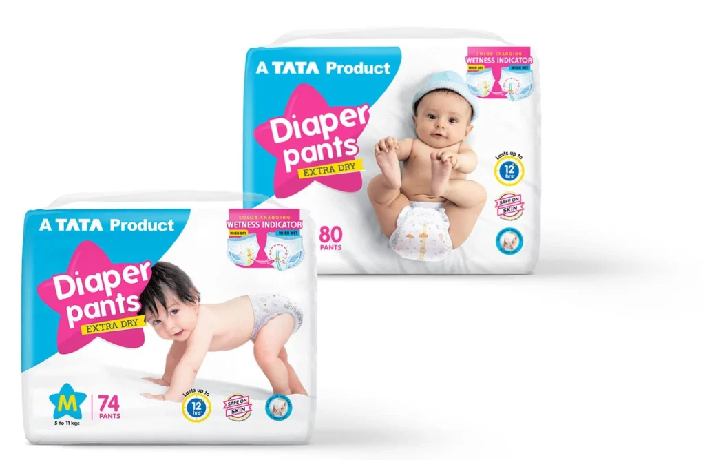 TATA Diaper Packaging Design - Almond Branding Indias Best Design Agency Mumbai Top Packaging Design Agency TATA Diaper Packaging 1024x668