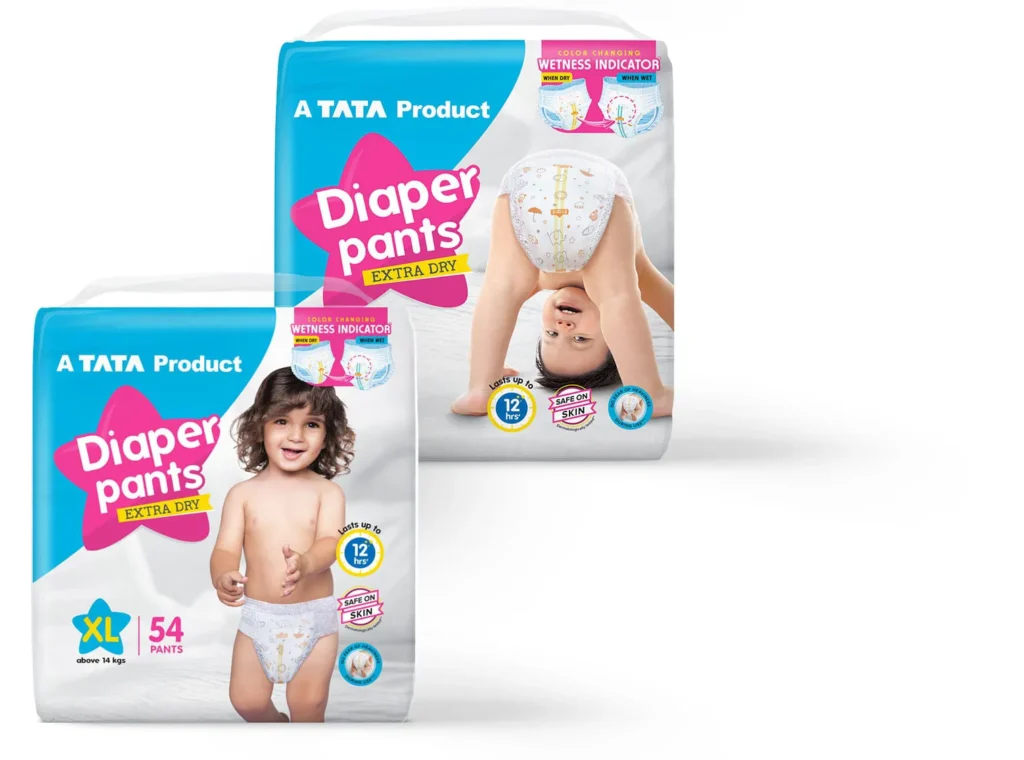 TATA Diaper Packaging Design - Almond Branding Indias Best Design Agency Mumbai Top Packaging Design Agency TATA Diaper Packaging 2 1024x760