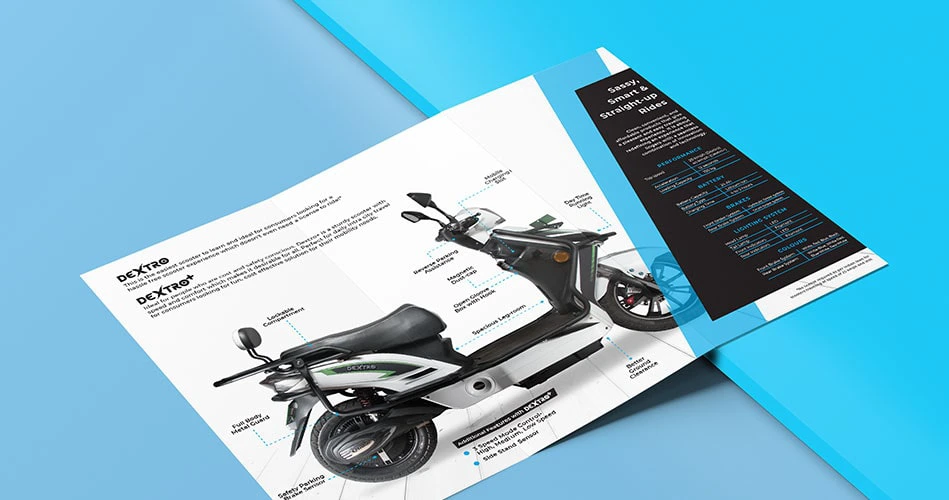 Nexzu Electric Vehicle Startup Branding - Almond Branding Top Branding Agency India Best Startup Branding Brand Identity Design Brand Naming Best Branding Agency Nexzu Leaflet Design