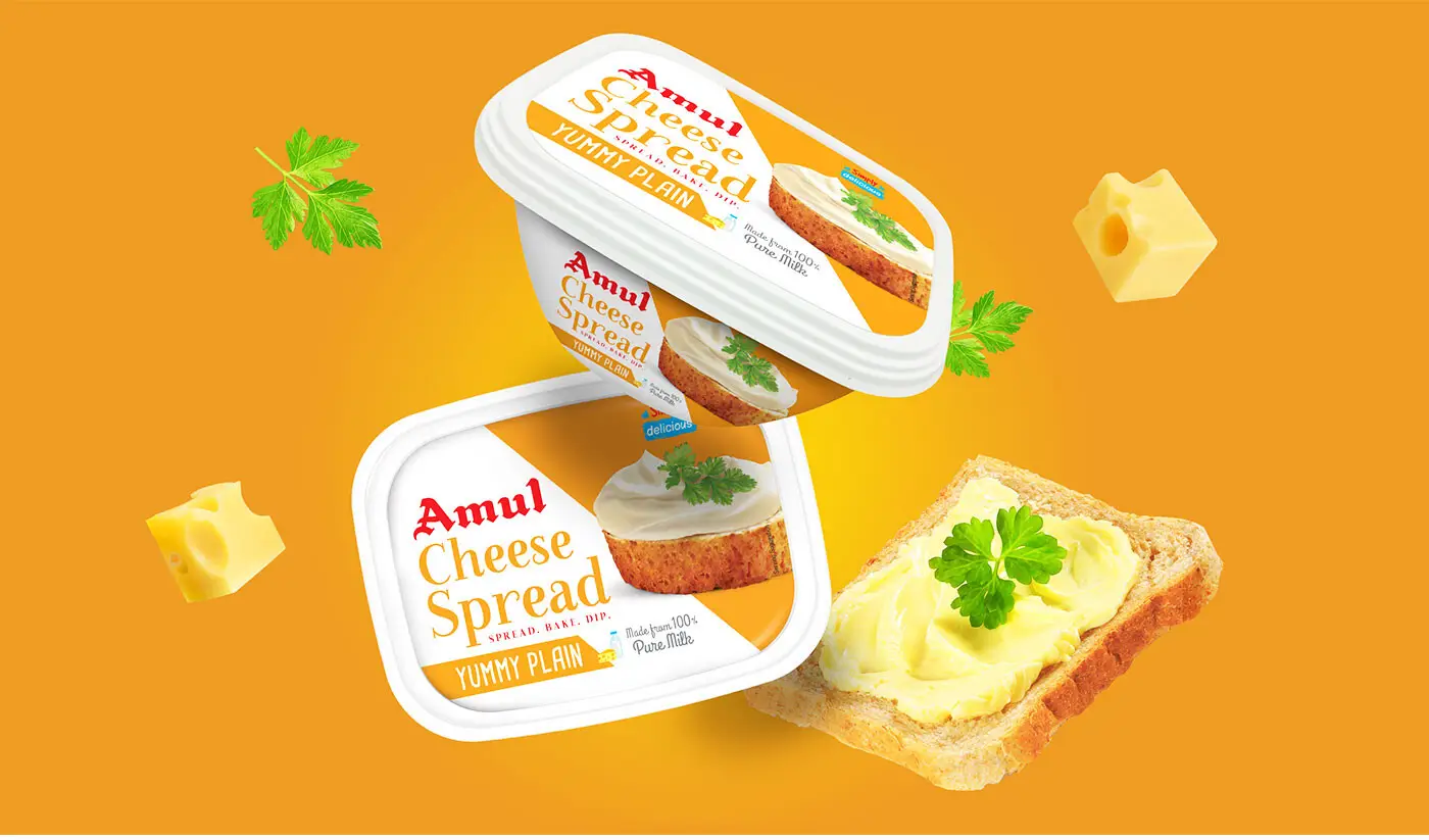 Amul Cheese Spread Packaging Revamp - Almond Branding Top Branding Agency India Best Packaging Design Agency Mumbai Amul Cheese Spread Packaging Design Header Uai 1400×823 1
