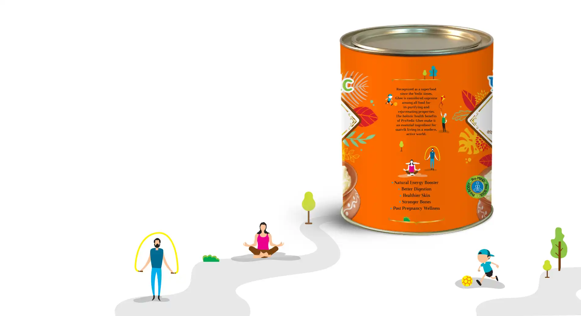 ProVedic Ghee Branding + Pack Design - Image (5)