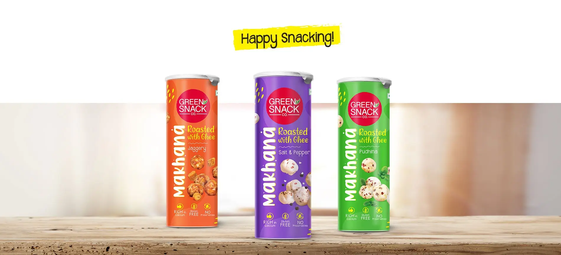 Makhana Packaging Design | Green Snack Co. - Image (6)