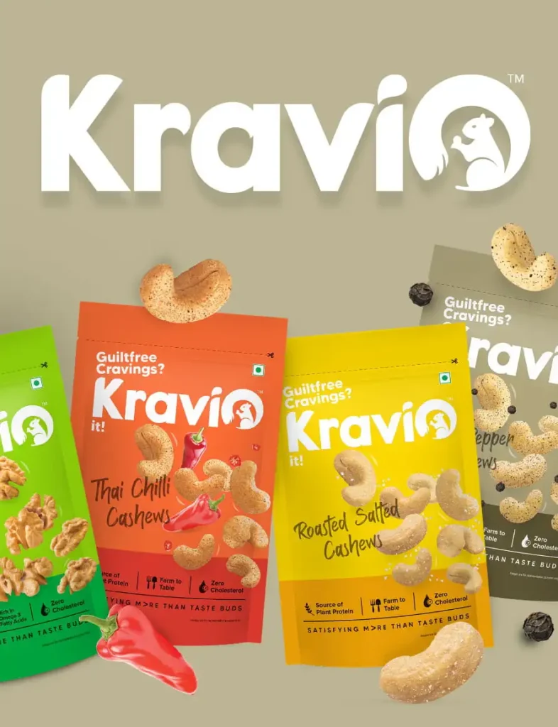Kravio – Creating a Premium Snack Startup Brand