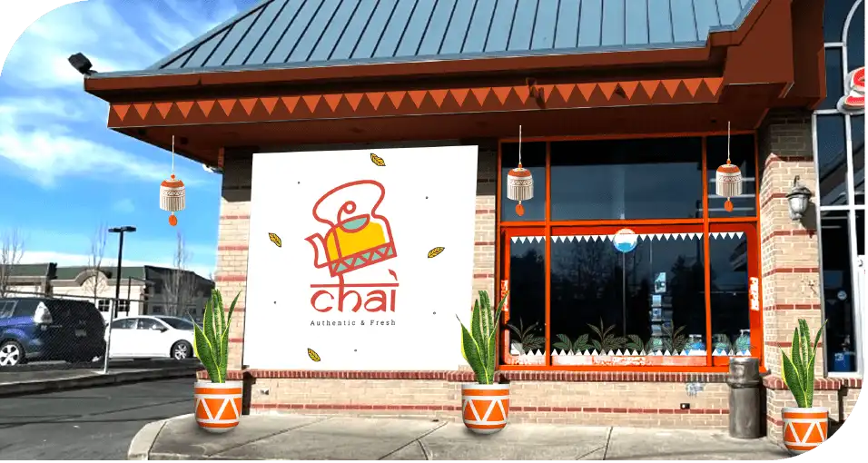 Chai – Building Canada’s first Tea cafe chain - Almond Branding Top Branding Agency India Best Startup Branding Chai Canada’s First Tea Chain Best Food Outlet Branding 3