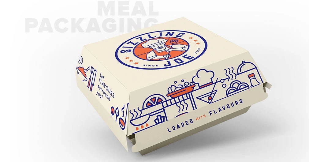 Sizzling Joe – Revamping South India’s popular Sizzler Brand - Almond Branding Top Branding Agency India Best Design Agency Mumbai Sizzling Joe Best Restaurant Branding QSR Design Packaging