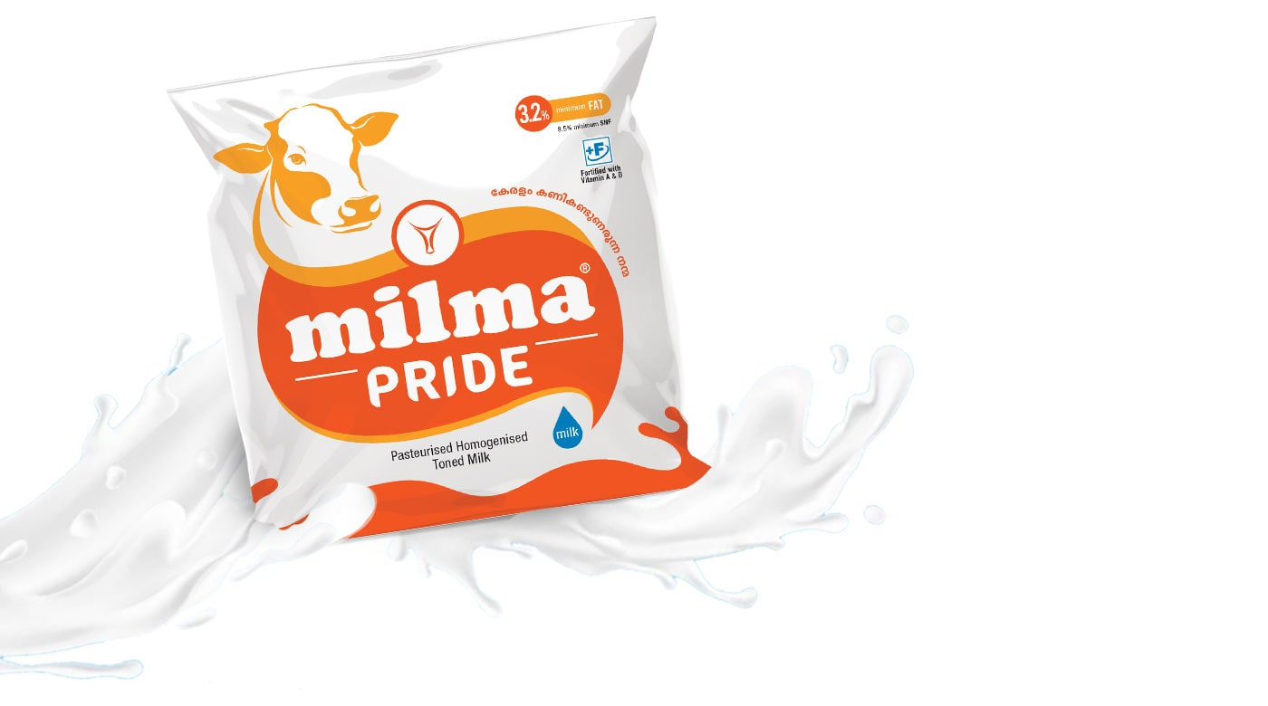 MILMA – Repositioning Kerala’s iconic dairy brand - Almond Branding Top Branding Agency India Best Packaging Design Agency Mumbai MILMA Milk Dairy Packaging 2